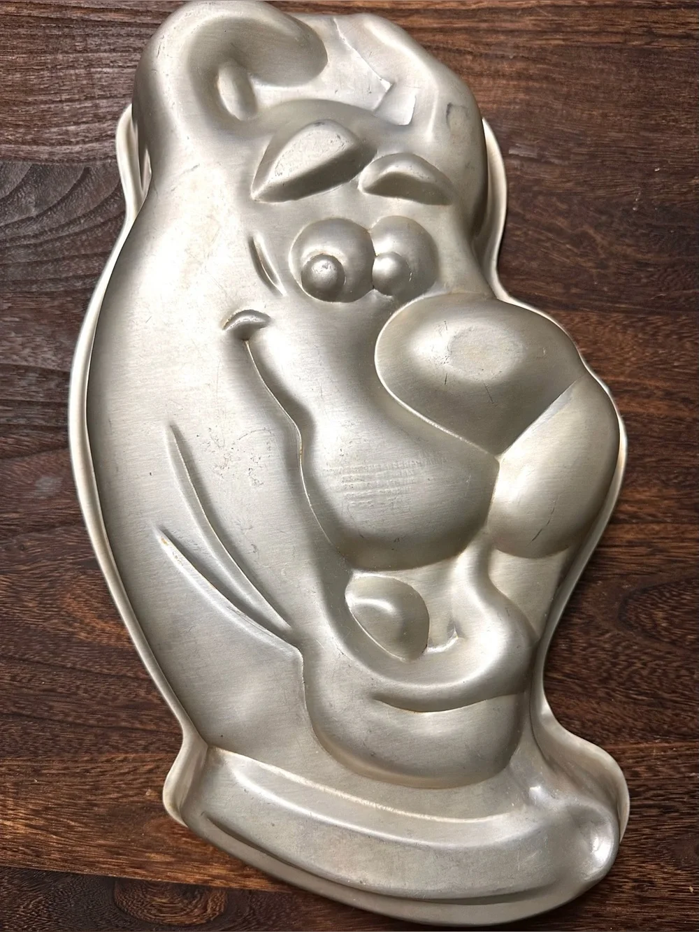 Vintage 1975 Wilton Scooby Doo Aluminum Cake Pan Mold